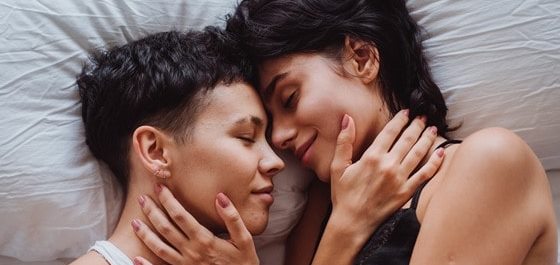 Pexels image: pexels-ketut-subiyanto-4759912 Couple resting together